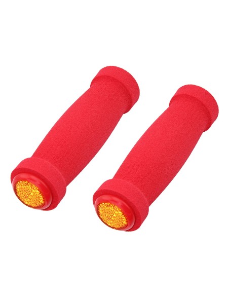 Short Foam Grips 7/8 long 127mm Red.
